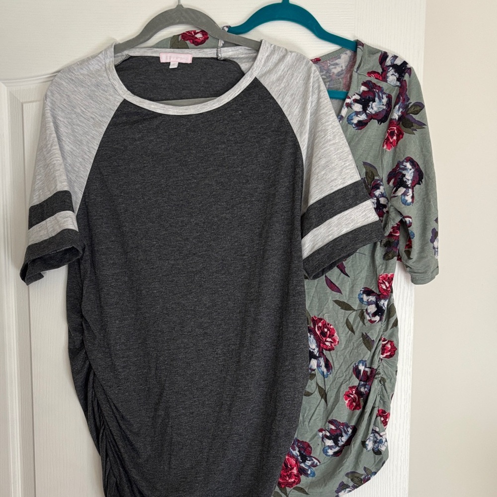 Short Sleeve XL Maternity Top Bundle